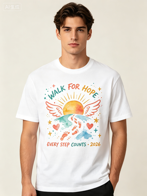 Fundraisers & Church custom apparel printed on a tee